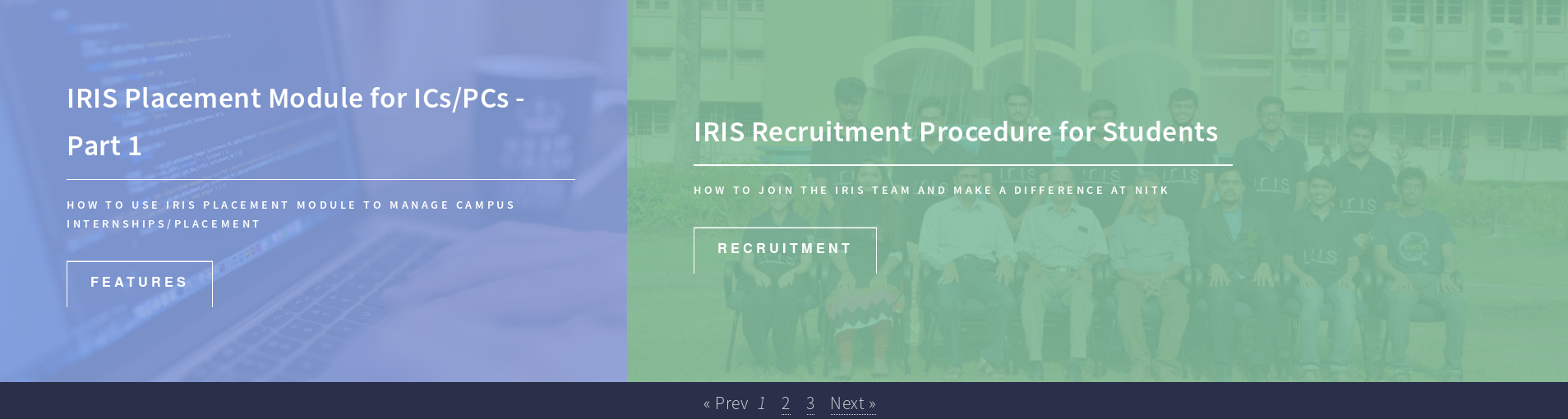 Home Page of IRIS Blog